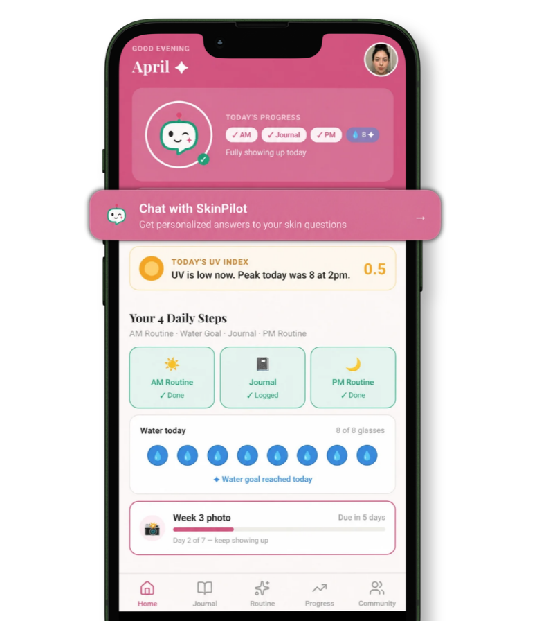 skinpilot mobile app